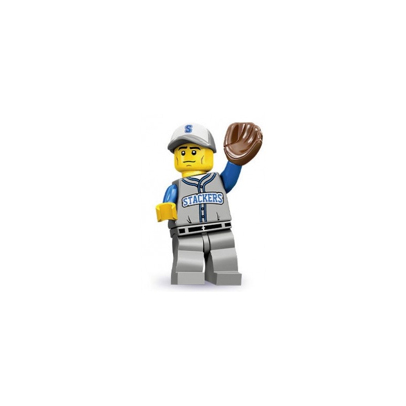 LEGO Minifigure Serie 10 71001 Giocatore di baseball