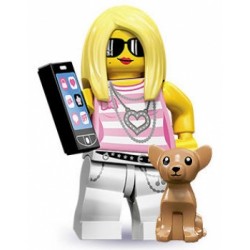 LEGO Minifigure Serie 10 71001 Ragazza alla moda