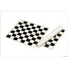 Schachbrett rollbar, Feld 50mm, aus Kunststoff, schw. creme