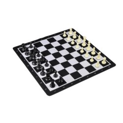Set d'échecs enroulable - case 55mm - pièces plastique