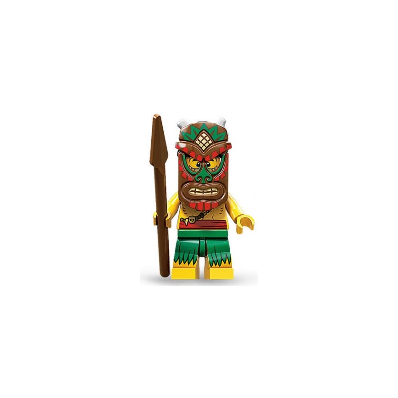 LEGO Minifigure Serie 11 71002 Guerriero delle isole