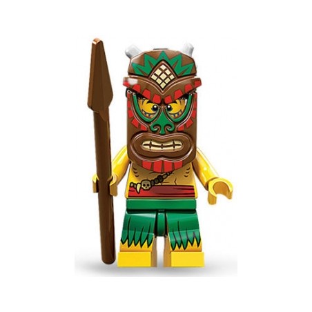 LEGO Minifiguren Serie 11 71002 Inselkrieger
