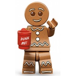 LEGO Minifigure Serie 11 71002 Omino di pan di zenzero