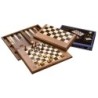 Set d'échecs-Backgammon-Dames - case 50mm