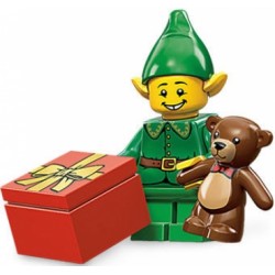 LEGO Minifigure Serie 11 71002 Elfo di Natale