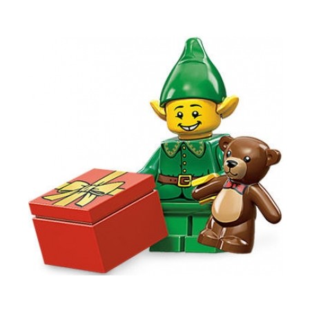 LEGO Minifigure Serie 11 71002 Elfo di Natale