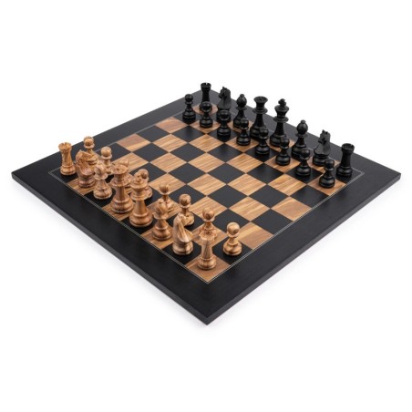 Set d'échecs Olive Deluxe - case 50mm