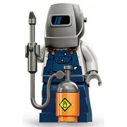 LEGO Minifiguren Serie 11 71002 Schweisser