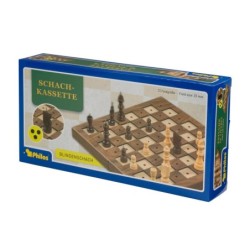 Coffret d'échecs - case 33mm - Échecs aveugles