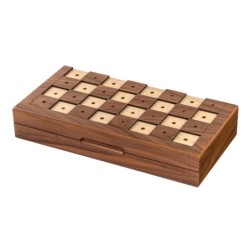 Coffret d'échecs - case 33mm - Échecs aveugles