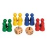 Cono da gioco con dadi