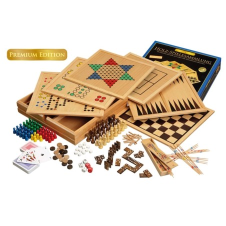 Collezione di giochi in legno 100 - Premium Edition