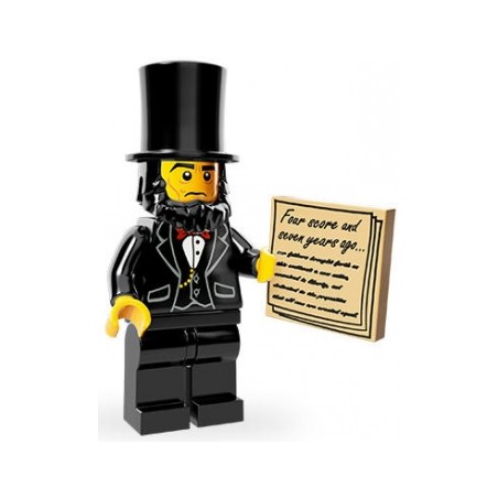 LEGO Movie Minifiguren Serie 1 71004 Abraham Lincoln