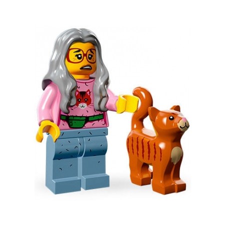LEGO Movie Minifiguren Serie 1 71004 Frau Scratchen-Post
