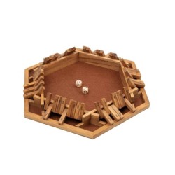 Shut the Box, 10 numeri, variante a 6