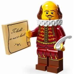 LEGO Movie Minifiguren Serie 1 71004 William Shakespeare