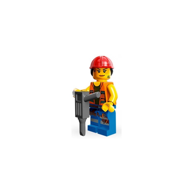LEGO Movie Minifigure Serie 1 71004 Gail operaia edile