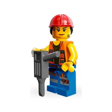 LEGO Movie Minifigure Serie 1 71004 Gail operaia edile
