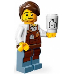 LEGO Movie Minifiguren Serie 1 71004 Barista Larry