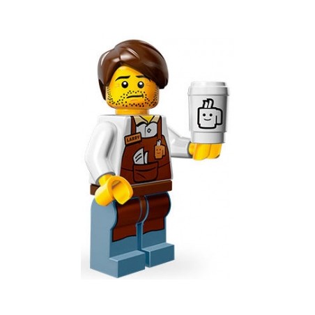 LEGO Movie Minifiguren Serie 1 71004 Barista Larry