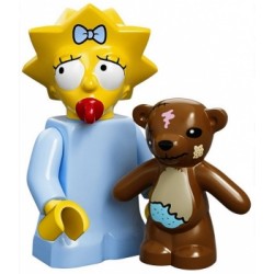 LEGO I Simpson Minifigure Serie 1 71005 Maggie Simpson