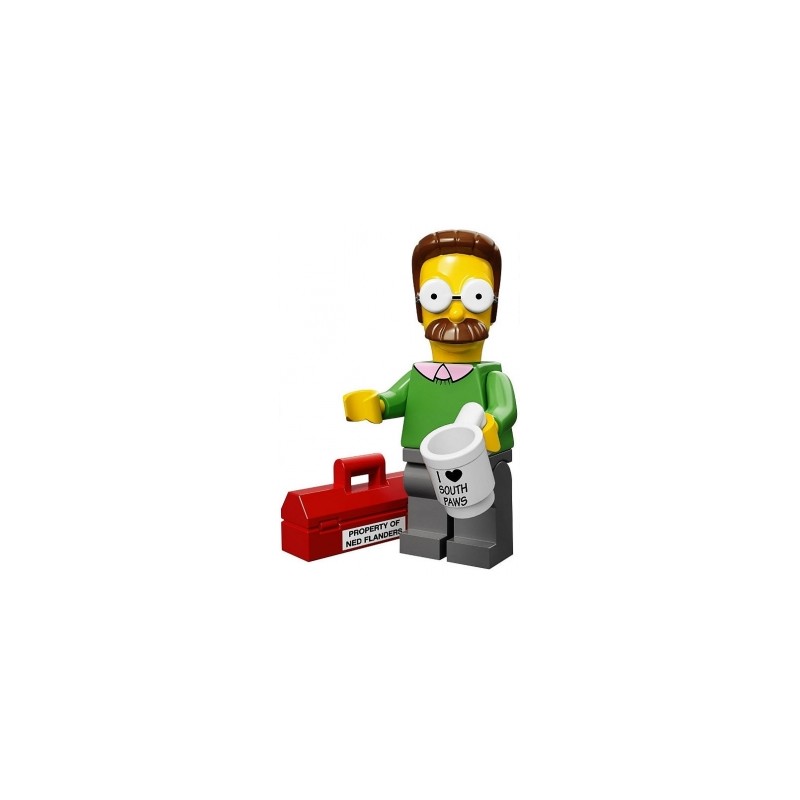 LEGO I Simpson Minifigure Serie 1 71005 Ned Flanders