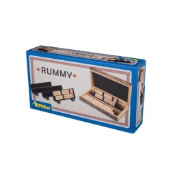 Rummy, Holzkassette, Buchform