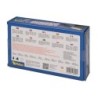 Domino, Doppel 6, in Box aus Walnussoptik