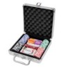 Mallette de poker, 100 jetons de poker dans une mallette en