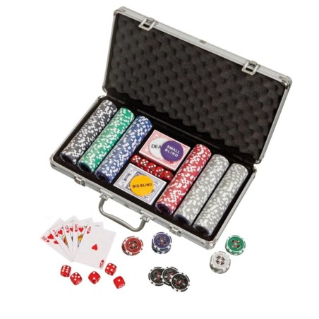 Pokerchips - mallette en aluminium