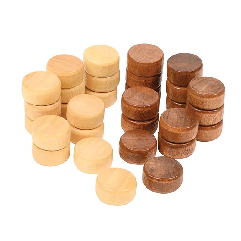Backgammon Pions - 17x8mm