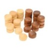 Backgammon Pions - 17x8mm