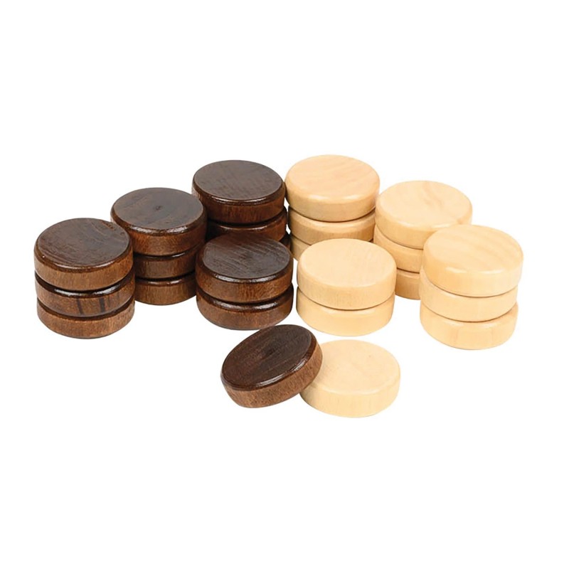 Backgammon Pions - 28x8mm