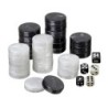 Backgammon Pions - grand - 34x10mm