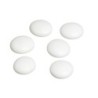Pions de Go de verre, set noir/blanc