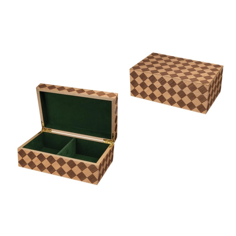 Boîte pour pièces d'échecs - 240x150x90mm