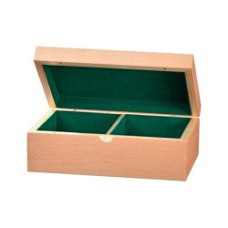 Boîte de pièces d'échecs - 225x142x83mm