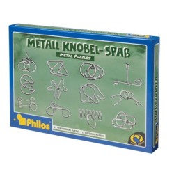 Amusant puzzle en métal