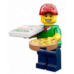 LEGO Minifigure Serie 12 71007 Fattorino della pizza