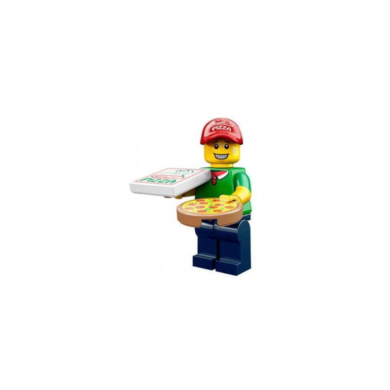 LEGO Minifigure Serie 12 71007 Fattorino della pizza