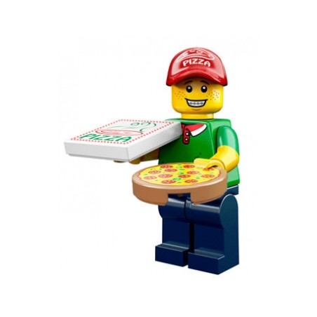 LEGO Minifiguren Serie 12 71007 Pizzabote