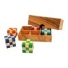 Il cubo serpente, scatola in legno, 6 pezzi