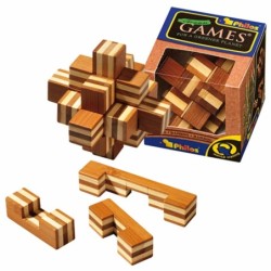 Puzzle a stella - bambù