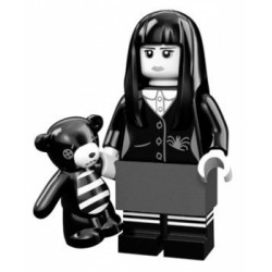 LEGO Minifigure Serie 12 71007 Ragazza gotica
