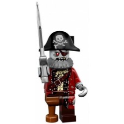 LEGO Minifigure Serie 14 71010 Pirata zombie