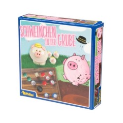 Petit cochon dans la fosse