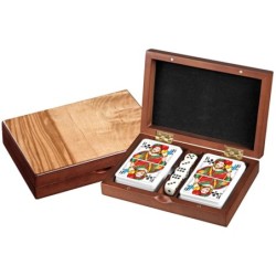 Set carte Rami con dadi