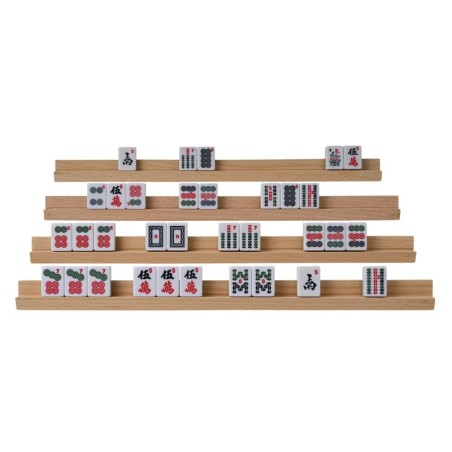 Spielsteinhalter aus Holz, 4er Set, 35cm