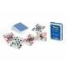 Pokerkarten, blau, Plastik