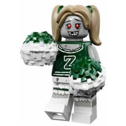 LEGO Minifigure Serie 14 71010 Cheerleader zombie